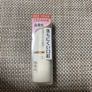 セザンヌ ラスティング リップカラーN 102 ブラウン系
