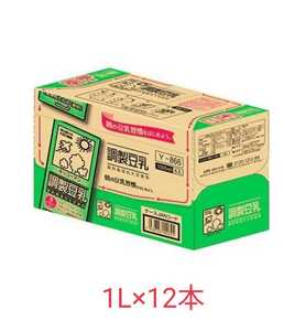 キッコーマン　調製豆乳 1000ml×12本　賞味期限4～5ヶ月
