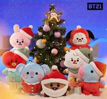 BTS 防弾少年団 BT21公式グッズ LINEフレンズ BABYホリデースタンディングぬいぐるみ TATA テヒョン テテ キムテヒョン V_画像10