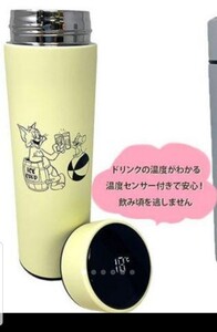 【土日値下げ】トムとジェリー 温度センサー付き ステンレスボトル