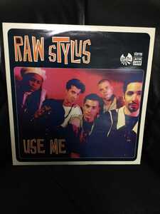 RAW STYLUS - USED ME【12inch】1993' England盤 /acid jazz