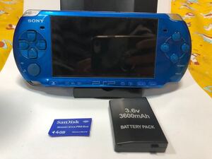 PSP-3000 PSP本体 SONY ブルー