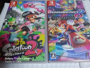 マリオカート8デラックス スプラトゥーン2 ニンテンドースイッチ 任天堂Switch