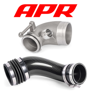 APR carbon fibre + aluminium casting turbo inlet pipe up grade set Audi A3 S3 Q3 TT TTS MQB platform 