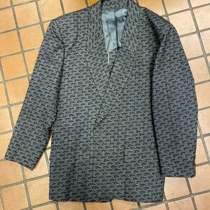 【新品】未使用　日本製　手織りの高級生地　テーラードジャケット M ウール100%