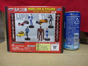 【アミューズメント景品】とるとる愛テム　ルパン三世　ミニカー＆フィギュア　全4種