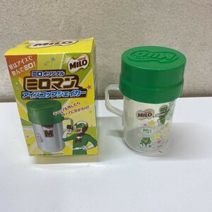 送料無料★レア★アイスコップシェイカー ★ミロオリジナル ミロマン 未使用　箱付き　非売品　MILO　ネスレ