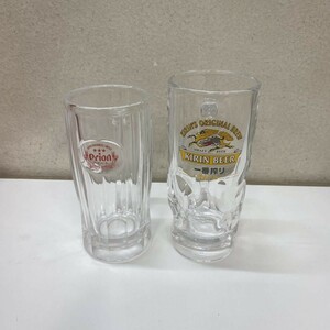 まとめて2点　オリオンビールジョッキ　ＫＩＲＩＮ　一番搾りジョッキー