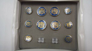 ja mica Blue Mountain coffee button replacement type 6 piece set cuffs links | cuffs button box attaching * unused * free shipping 