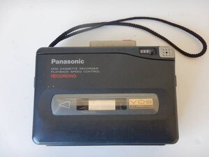 Panasonic カセットプレーヤー レーコーディング 再生 録音　★送料無料