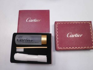  Cartier watch case ( soft )& cleaning kit * free shipping * unused 