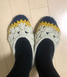 ルームシューズ ハンドメイド