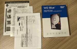 【新品・納品書付き】6TB WESTERN DIGITAL ブルー WD60EZAZ-RT [6TB SATA600 5400] 3.5インチ 内臓HDD ハードディスク