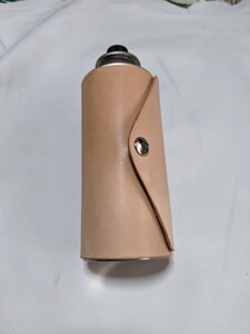 ヌメ革 レザーCB缶カバー ナチュラル