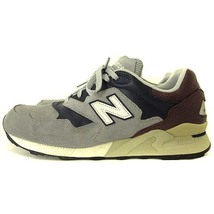 ニューバランス NEW BALANCE ML878CA スニーカー スエード ABZORB アブゾーブクッション グレー ネイビー 紺 27.0 D シューズ 靴 メンズ_画像2