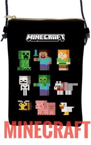 Minecraft 縦型ネックポーチ モチーフ マイクラ マインクラフト 任天堂 ラストの1点です