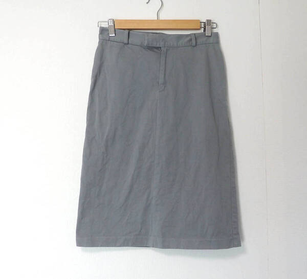 【送料無料】アーペーセーA.P.C.スカート/グレー サイズ36 フランス製