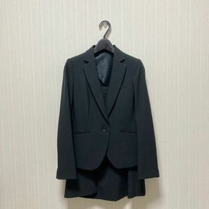 レディーススーツ　タテヨコストレッチスカートスーツ(ジャケット＋フレアスカート) ニッセン nissen 