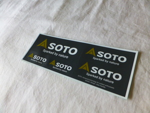 SOTOsotosoto sticker sotosotoSOTO Sparked by nature SOTO