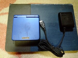 ニンテンドー ゲームボーイアドバンスSP本体、充電器付き アズライトブルー 即買いOK