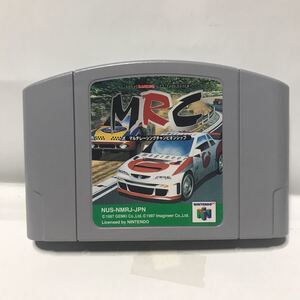 ニンテンドー64 ゲームソフト　MRC マルチレーシングチャンピオンシップ　カセット　レースゲーム　詳細不明