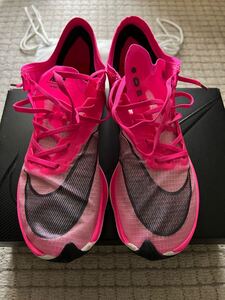 ナイキ NIKE ヴェイパーフライ NEXT% ピンク 走行8kmのみ 26.5cm