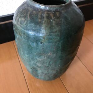 古い花器 壺
