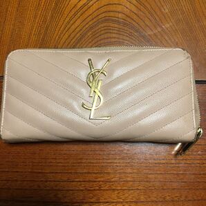 長財布 サンローラン SAINT LAURENT イヴサンローラン YSL ラウンドファスナー