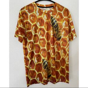 128 おもしろTシャツ 蜂の巣 リアル 新品 XL