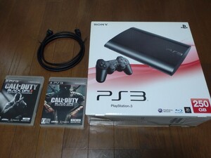 PlayStation3本体 ソフト2本 コントローラーはジャンク品