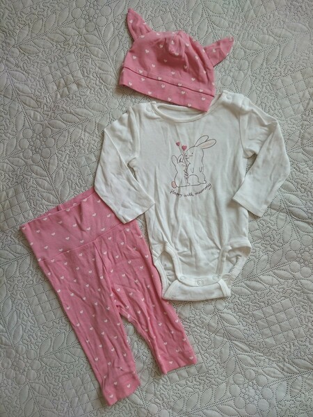 H&M ロンパース set 2-4M