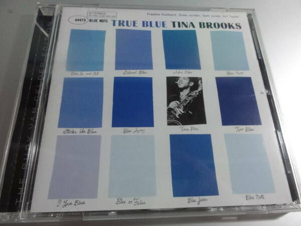 TINA BROOKS　　ティナ・ブルックス　　 TRUE BLUE　RVG 　EDITION　　24Bitリマスタリング