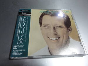ANDY WILLIAMS アンディ・ウィリアムス 16 MOST REQUESTED SONGS 帯付国内盤
