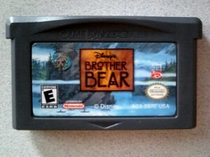 【送料込・追跡番号有】　Disney's Brother Bear ディズニー　ブラザーベア ゲームボーイアドバンス　国内本体動作可