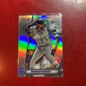 2019 Bowman's Best Brendan Rodgers refractor ルーキー