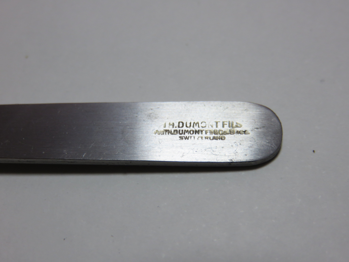 ☆レア! Dumont 25bスイス製ピンセット① 時計修理 時計工具☆ ☆レア! Dumont 25bスイス製ピンセット① 時計修理 時計工具☆