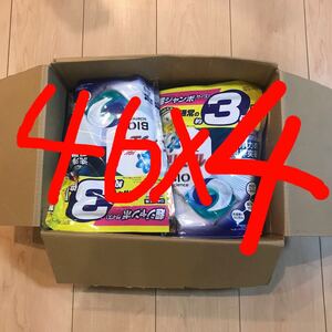 アリエールBIOジェルボール つめかえ超ジャンボサイズ 洗濯洗剤 46個入 4袋セット その2