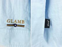 ■glamb グラム / Classic oxford SH / メンズ / ボタンダウン クラシック オックスフォードシャツ size 1 / ブルー / トップス_画像4