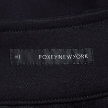 #anc フォクシーニューヨーク FOXEY NEW YORK スカート 38 黒 ミニ 2段 レディース [656802]_画像7