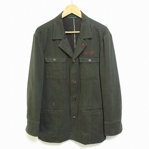 #apc パパス Papas ジャケット コート 48 カーキ メンズ [704889]