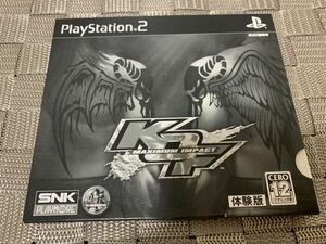 PS2体験版ソフト KOF MAXIMUM IMPACT （キングオブファイターズ）SNK THE KING OF FIGHTERS PlayStation DEMO DISC not for sale SLPM61085