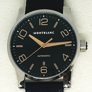 [Бесплатная доставка] Montblanc Montblanc Time Walker Automatic 101551 ★ Как новые предметы/6 месяцев гарантия ★