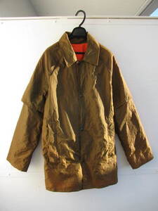 ジャンク訳あり希少80'S90'S PRO TUFF プロタフ MADE IN USA リバーシブルリフレクター レスキュー ファイヤーマンコート SMサイズ 中古品