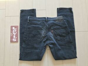 【即決】W32 リーバイス　Levi's04511-1153 スリムフィト　フェードブラックカラー　弱ストレッチ　SLIM カラーデニム