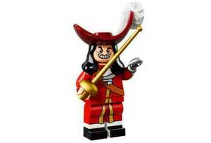 フック船長　未使用　未組立　ディズニー　71012　ミニフィグ　LEGO　レゴ　レゴブロック　シリーズ1