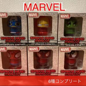 MARVEL ぼよよんヘッドマスコット 6種