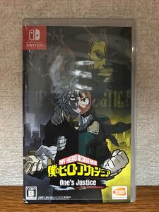 中古品 Nintendo Switch(ニンテンドースイッチ) ソフト 【僕のヒーローアカデミア One's Justice】