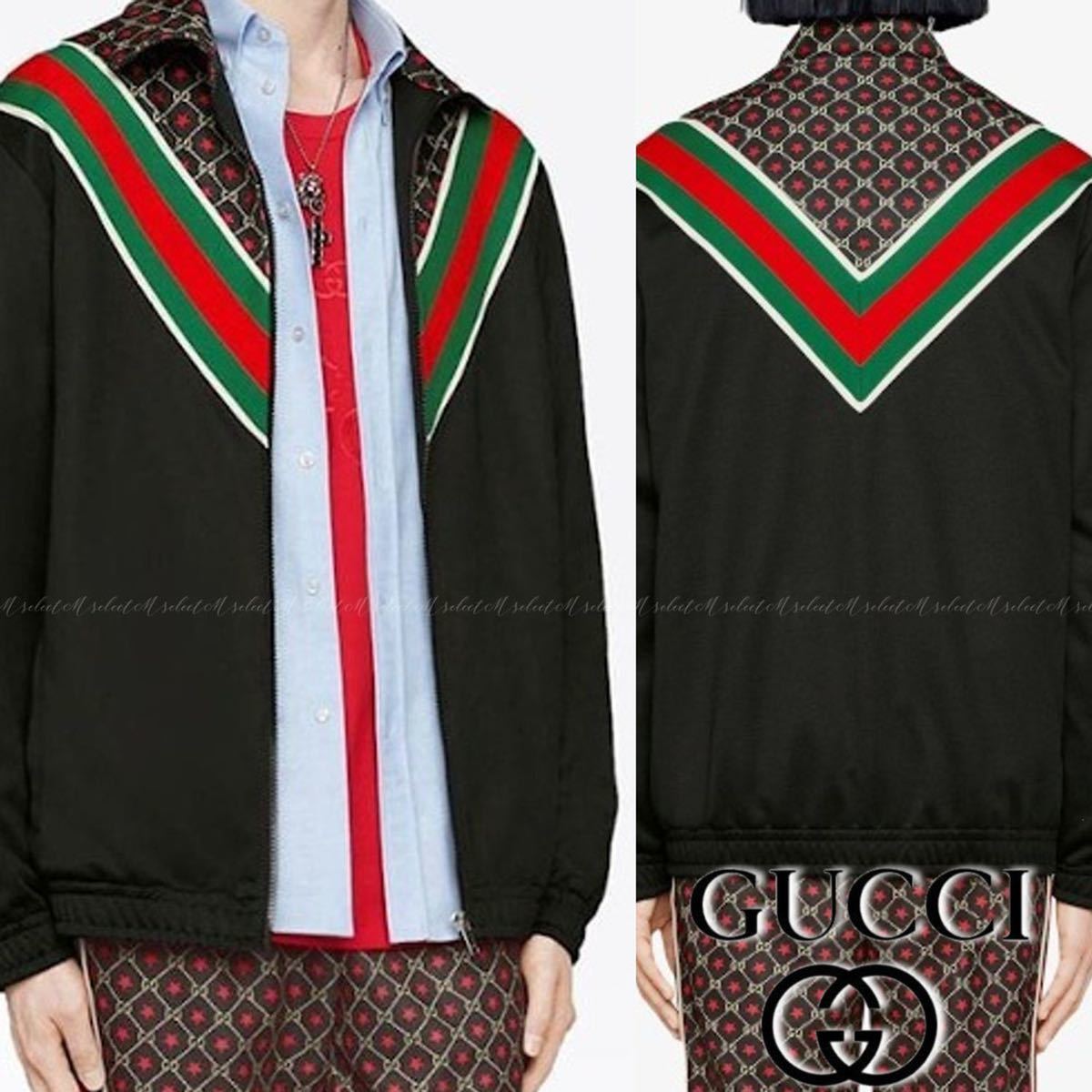 GUCCI グッチ 2018FWコレクションモデル 80'S lovedパッチスウェット