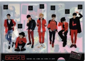 韓国　K-POP☆Block B ブロックビー☆　クリアファイル　