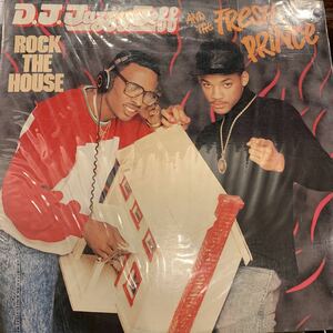 DJ JAZZY JEFF & THE FRESH PRINCE ROCK THE HOUSE 中古レコード